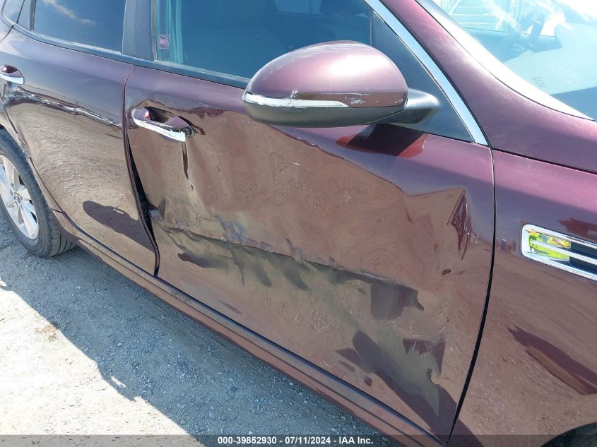 2017 Kia Optima Lx VIN: 5XXGT4L39HG156843 Lot: 39852930