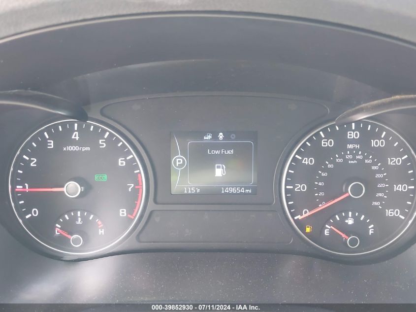 2017 Kia Optima Lx VIN: 5XXGT4L39HG156843 Lot: 39852930