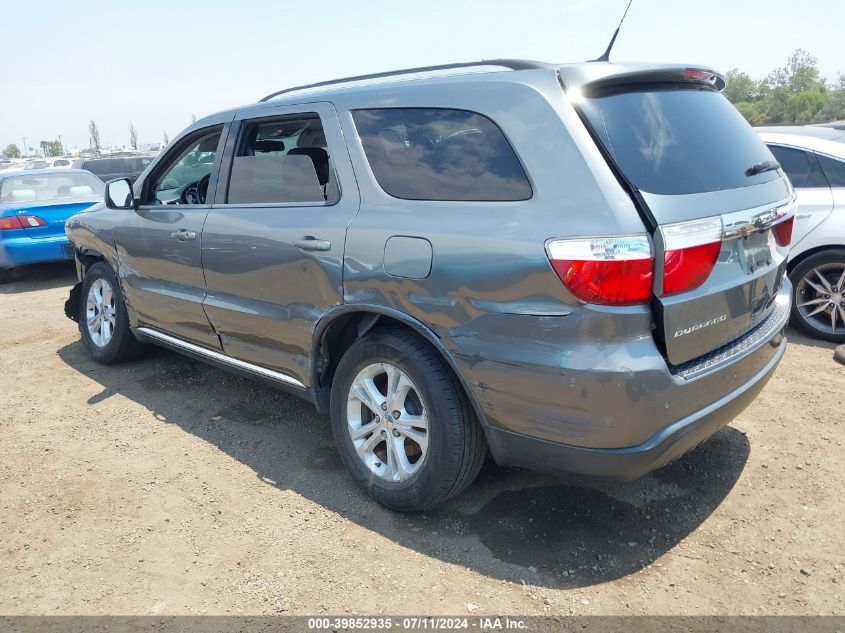 2012 Dodge Durango Crew VIN: 1C4RDHDG7CC158534 Lot: 39852935