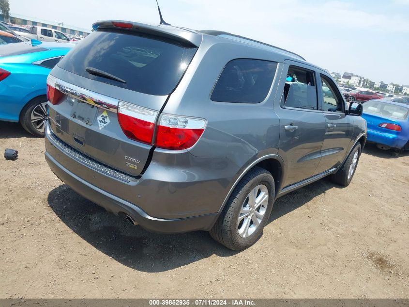 2012 Dodge Durango Crew VIN: 1C4RDHDG7CC158534 Lot: 39852935