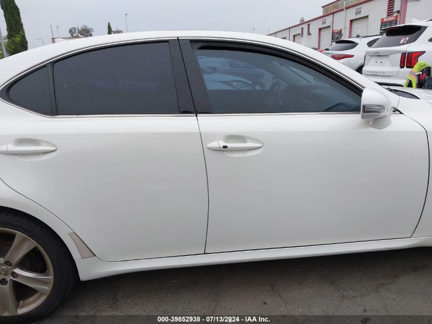 2011 Lexu Is 250 Automatic Rwd VIN: JTHBF5C29B5146533 Lot: 39852938