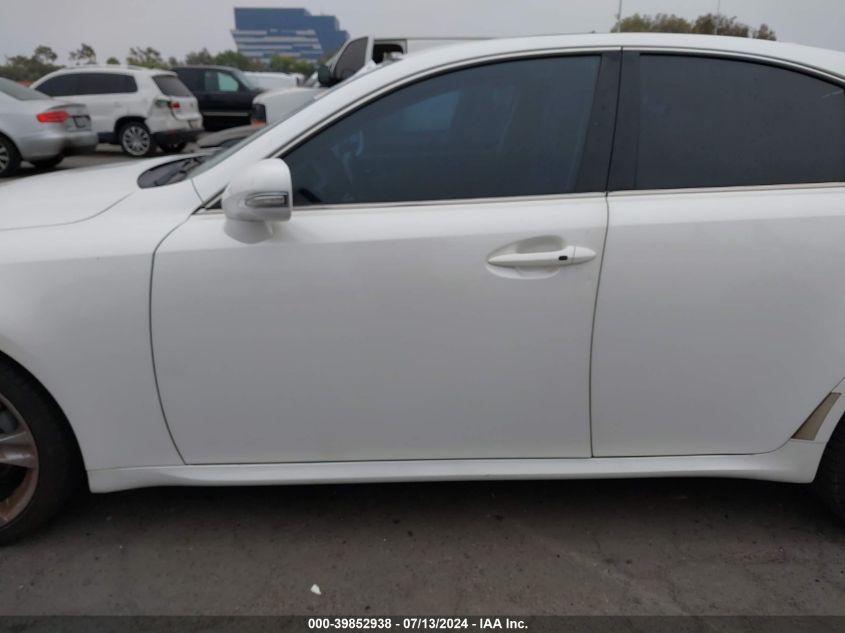 2011 Lexu Is 250 Automatic Rwd VIN: JTHBF5C29B5146533 Lot: 39852938