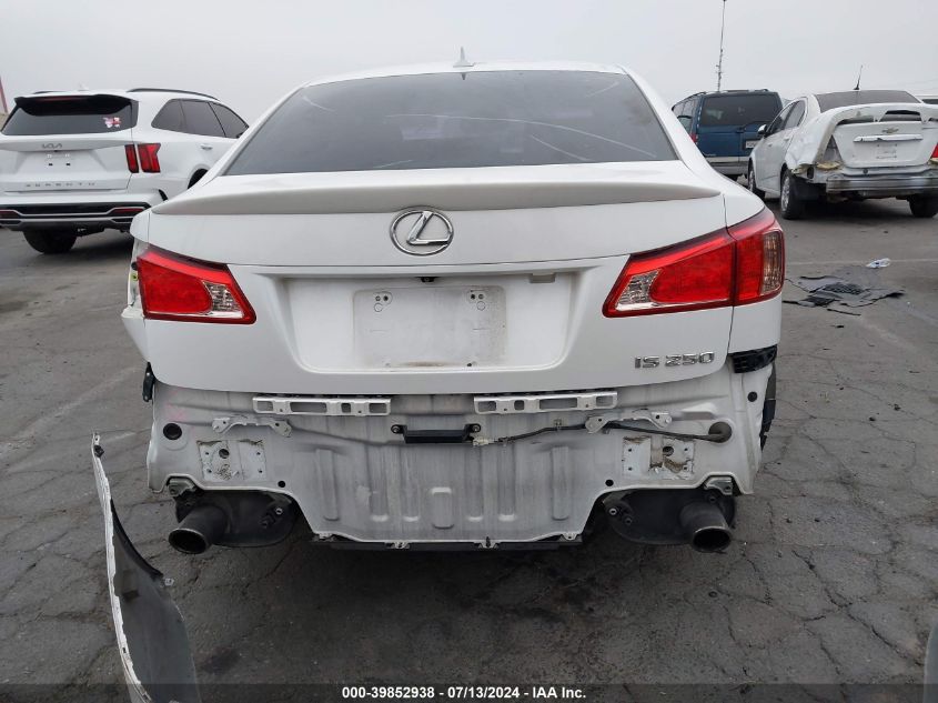2011 Lexu Is 250 Automatic Rwd VIN: JTHBF5C29B5146533 Lot: 39852938