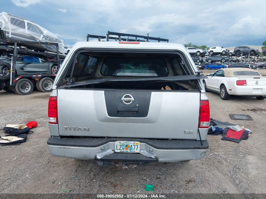 2006 Nissan Titan Xe VIN: 1N6BA06A86N551887 Lot: 39852952