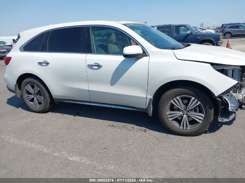 2018 Acura Mdx VIN: 5J8YD3H38JL007884 Lot: 39852974