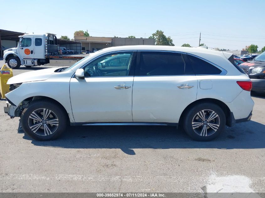2018 Acura Mdx VIN: 5J8YD3H38JL007884 Lot: 39852974