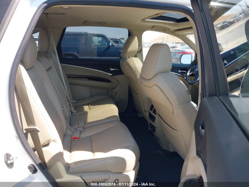 2018 Acura Mdx VIN: 5J8YD3H38JL007884 Lot: 39852974