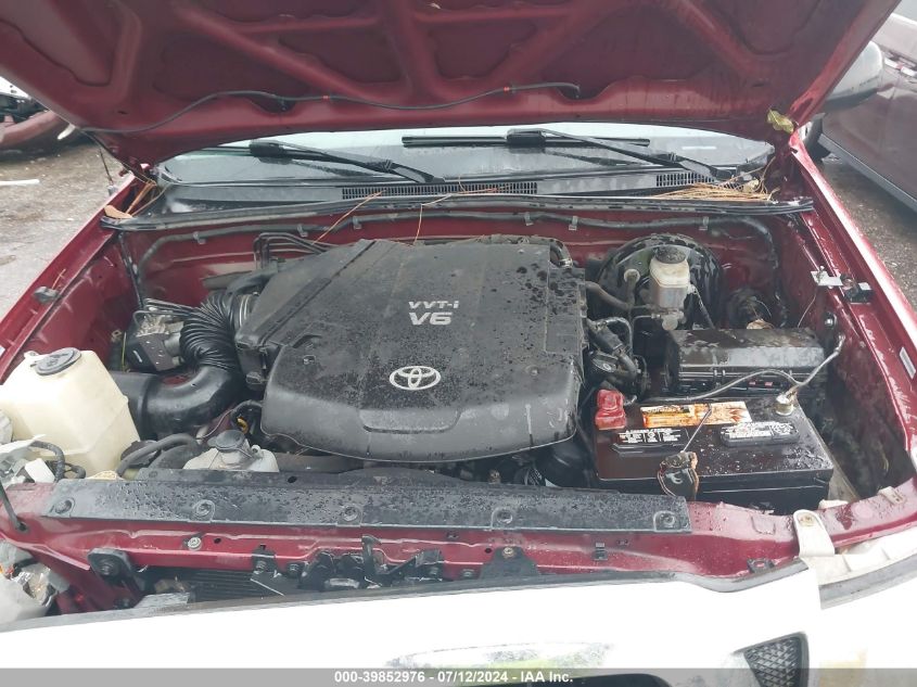 2007 Toyota Tacoma Prerunner V6 VIN: 5TEJU62N47Z374948 Lot: 39852976