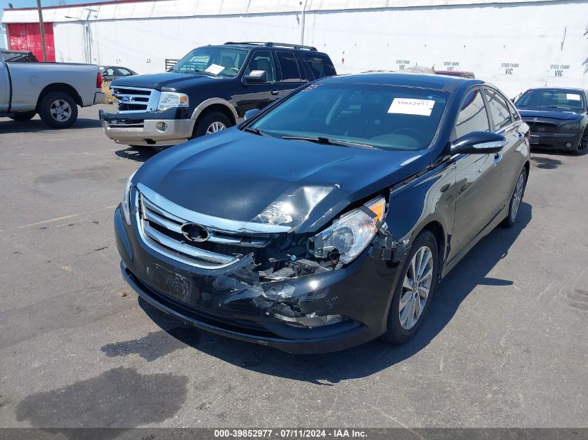 2014 Hyundai Sonata Limited VIN: 5NPEC4AC2EH815713 Lot: 39852977