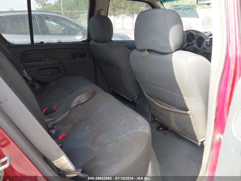 2002 Nissan Xterra Se VIN: 5N1ED28T22C590316 Lot: 39852988