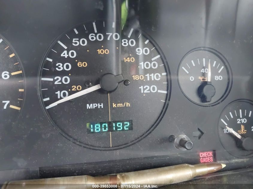 1997 Jeep Grand Cherokee Limited VIN: 1J4GZ78S2VC581522 Lot: 39853008