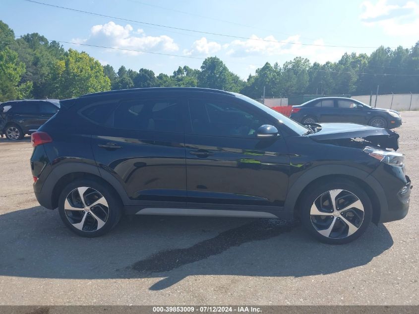 2017 Hyundai Tucson Value VIN: KM8J33A25HU558133 Lot: 39853009