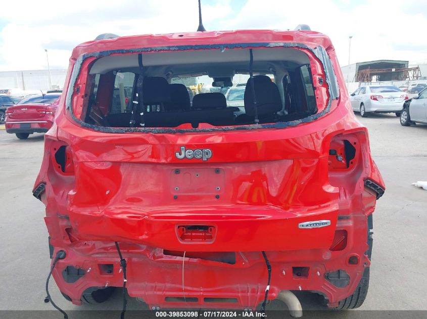2018 Jeep Renegade Latitude Fwd VIN: ZACCJABB2JPG71146 Lot: 39853098
