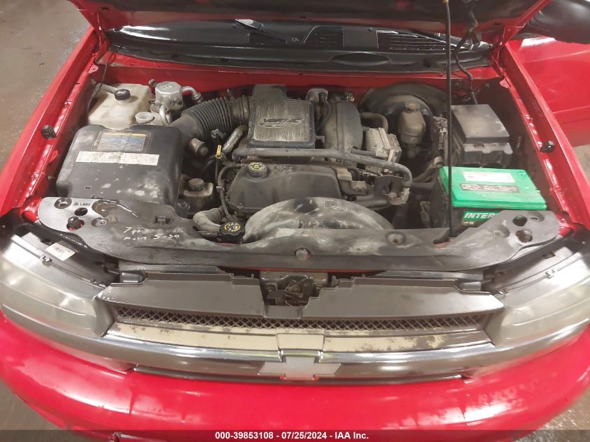 2002 Chevrolet Trailblazer Ls VIN: 1GNDT13S722423152 Lot: 39853108