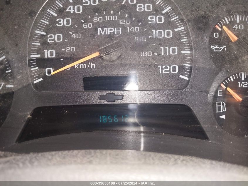 2002 Chevrolet Trailblazer Ls VIN: 1GNDT13S722423152 Lot: 39853108