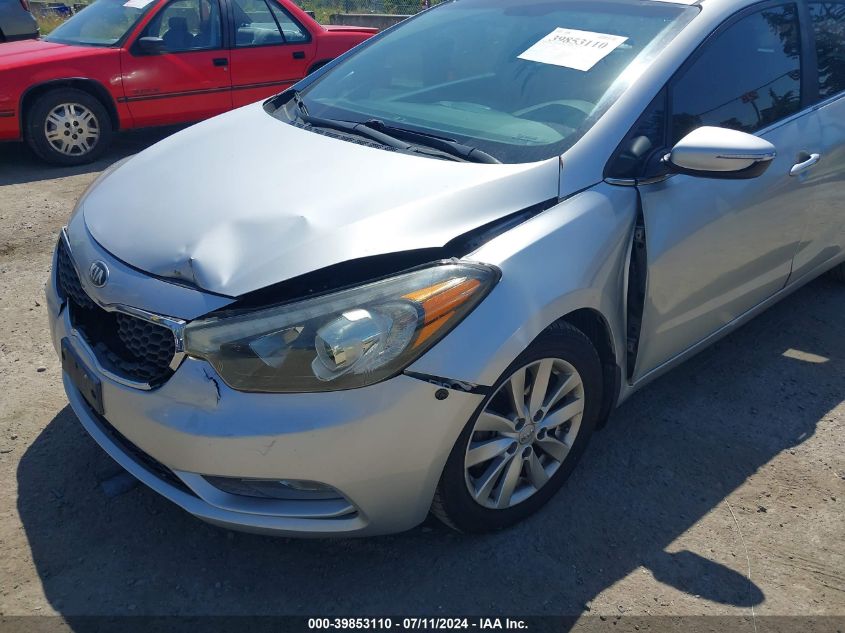 2015 Kia Forte Ex VIN: KNAFX5A86F5303414 Lot: 39853110