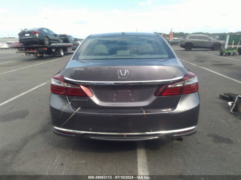 1HGCR2F85GA144340 2016 Honda Accord Ex-L