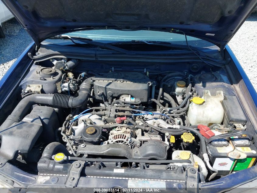 2001 Subaru Forester L VIN: JF1SF63531H730687 Lot: 39853114