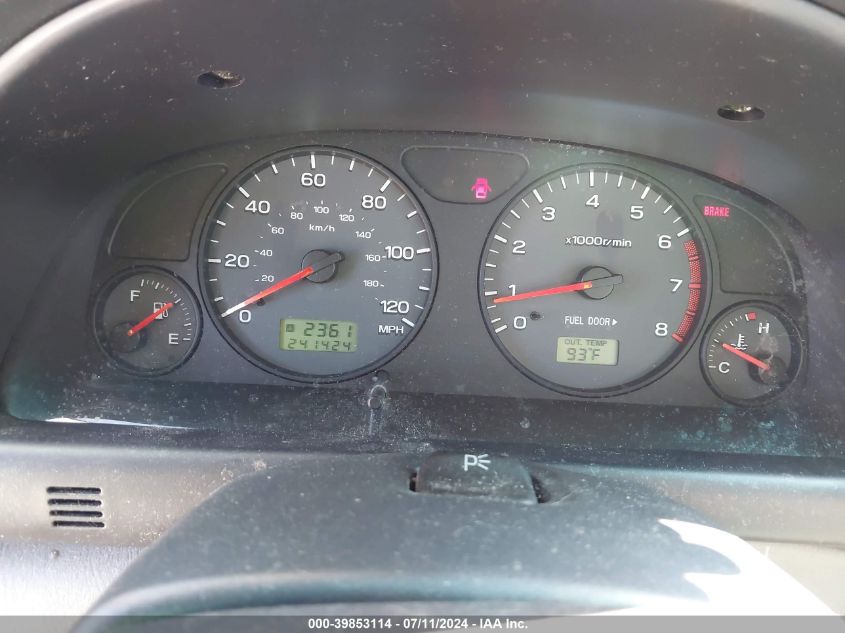 2001 Subaru Forester L VIN: JF1SF63531H730687 Lot: 39853114