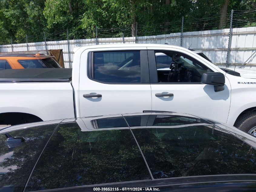 2021 Chevrolet Silverado 1500 2Wd Short Bed Wt VIN: 1GCPWAEF0MZ163927 Lot: 39853115