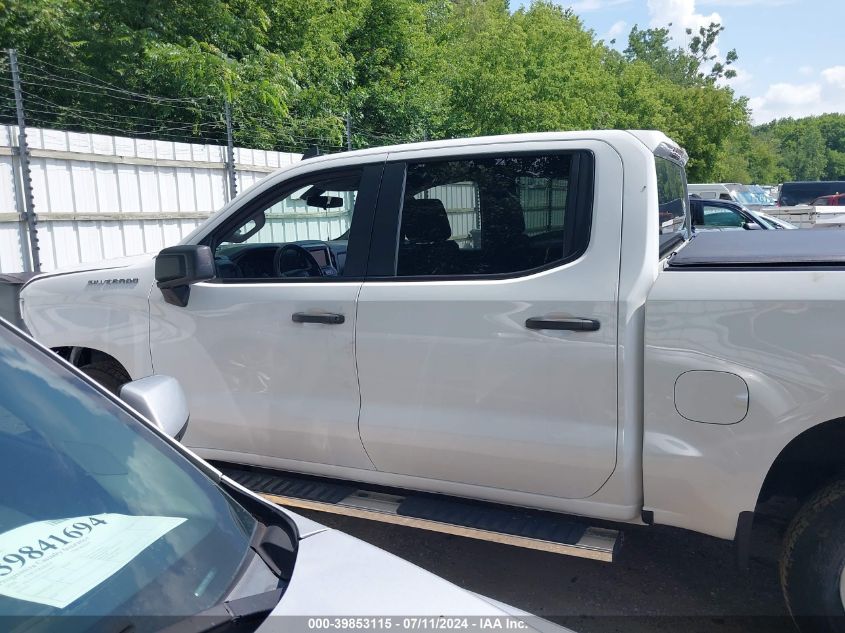 2021 Chevrolet Silverado 1500 2Wd Short Bed Wt VIN: 1GCPWAEF0MZ163927 Lot: 39853115