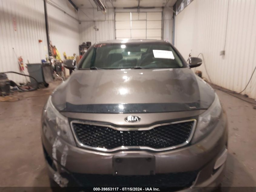 2014 Kia Optima Lx VIN: 5XXGM4A71EG289093 Lot: 39853117