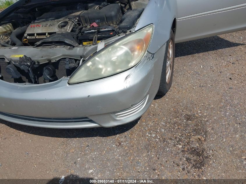 2005 Toyota Camry Le V6 VIN: 4T1BF32K85U602020 Lot: 39853140