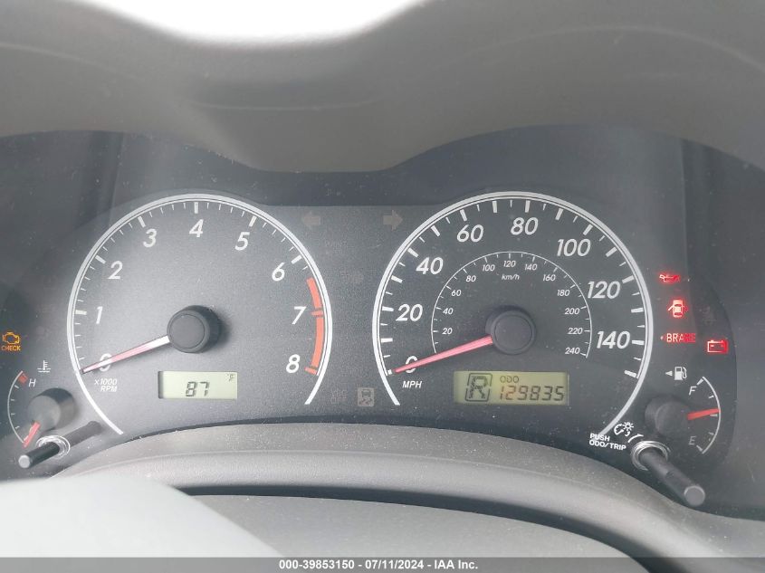 2010 Toyota Corolla Le VIN: 2T1BU4EE5AC500185 Lot: 39853150