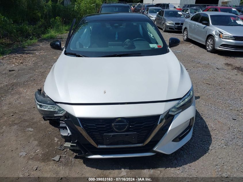 2020 Nissan Sentra Sr Xtronic Cvt VIN: 3N1AB8DV4LY263754 Lot: 39853163