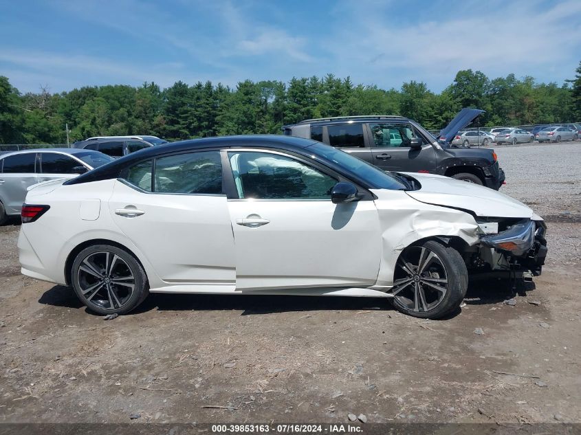 2020 Nissan Sentra Sr Xtronic Cvt VIN: 3N1AB8DV4LY263754 Lot: 39853163