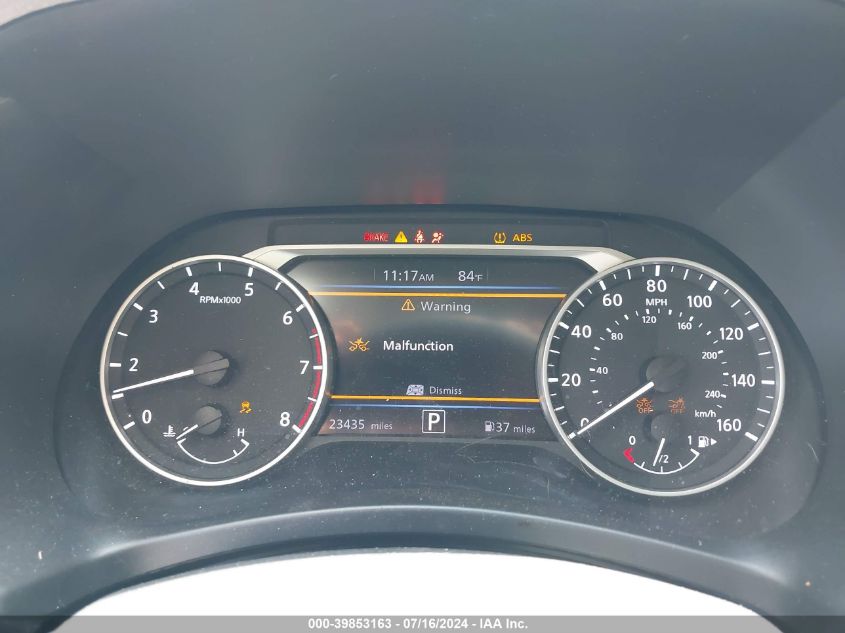 2020 Nissan Sentra Sr Xtronic Cvt VIN: 3N1AB8DV4LY263754 Lot: 39853163