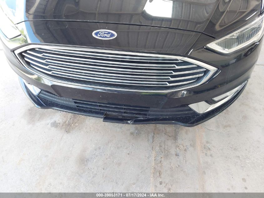 2017 Ford Fusion Se VIN: 3FA6P0H90HR270405 Lot: 39853171