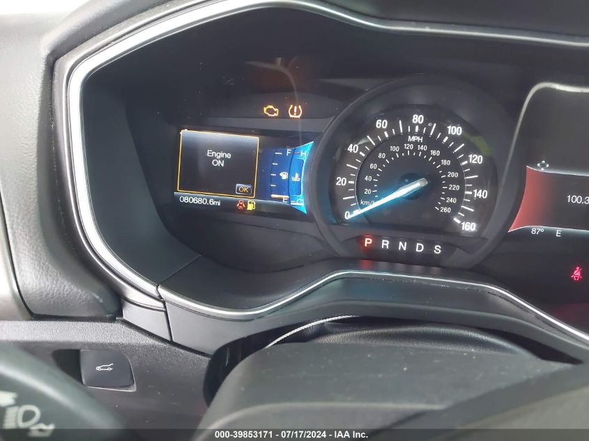 2017 Ford Fusion Se VIN: 3FA6P0H90HR270405 Lot: 39853171