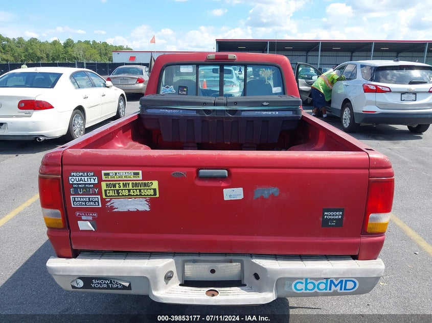 1997 Ford Ranger Splash/Xl/Xlt VIN: 1FTCR10A9VUC81104 Lot: 39853177