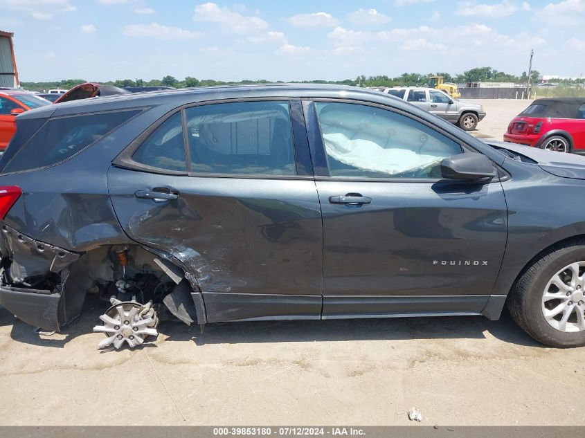 2018 CHEVROLET EQUINOX LS - 3GNAXHEV6JS537363