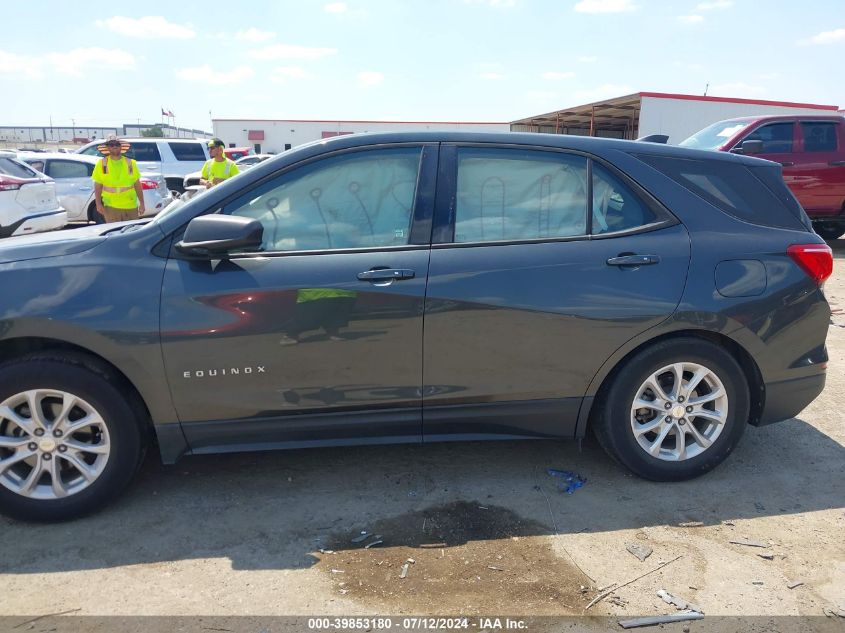 2018 CHEVROLET EQUINOX LS - 3GNAXHEV6JS537363