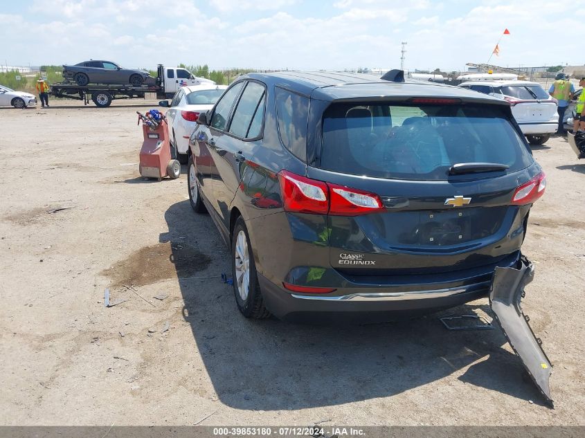 2018 CHEVROLET EQUINOX LS - 3GNAXHEV6JS537363