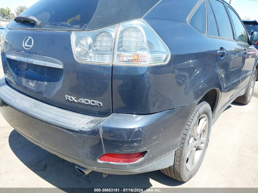 2006 Lexus Rx 400H VIN: JTJHW31U560024417 Lot: 39853181