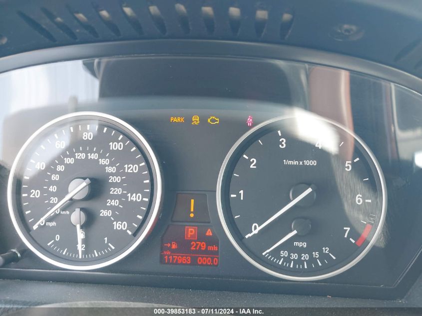 2011 BMW X5 xDrive50I VIN: 5UXZV8C54BL421394 Lot: 39853183