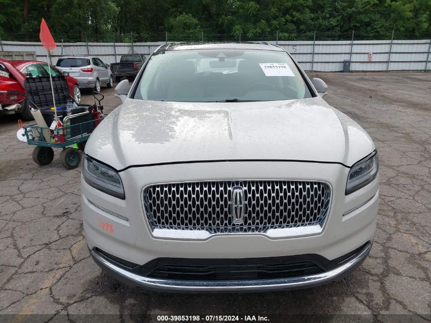 2021 Lincoln Nautilus Reserve VIN: 2LMPJ8K96MBL13712 Lot: 39853198