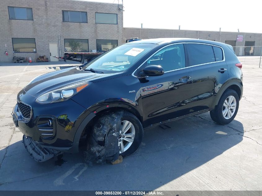 2018 Kia Sportage Lx VIN: KNDPMCAC8J7331379 Lot: 39853200