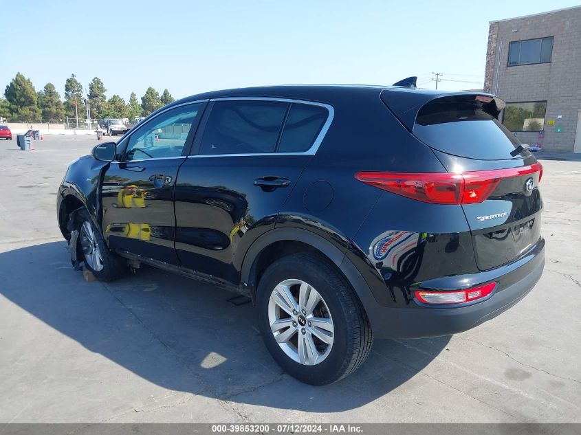 2018 Kia Sportage Lx VIN: KNDPMCAC8J7331379 Lot: 39853200