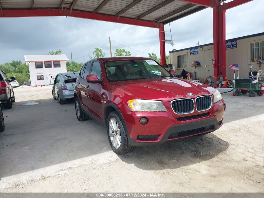 2013 BMW X3 XDRIVE28I - 5UXWX9C57D0A09836