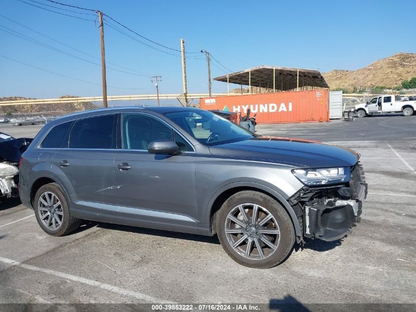 2017 Audi Q7 3.0T Premium VIN: WA1LAAF75HD053991 Lot: 39853222