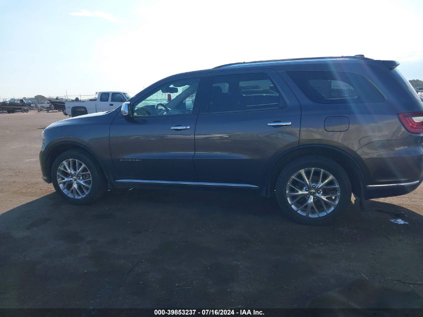 2014 Dodge Durango Citadel VIN: 1C4RDJEG4EC977686 Lot: 39853237