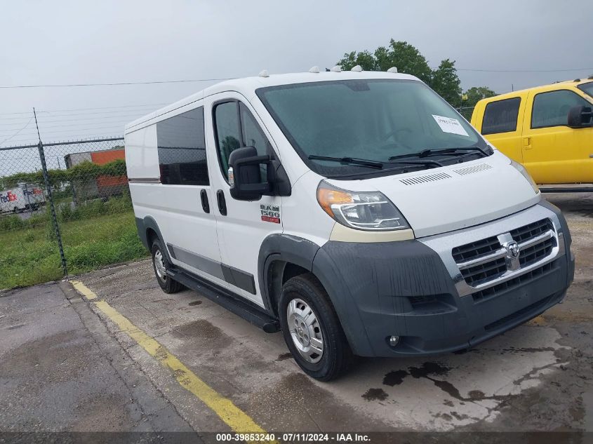 2016 Ram Promaster 1500 Low Roof VIN: 3C6TRVAG7GE117918 Lot: 39853240
