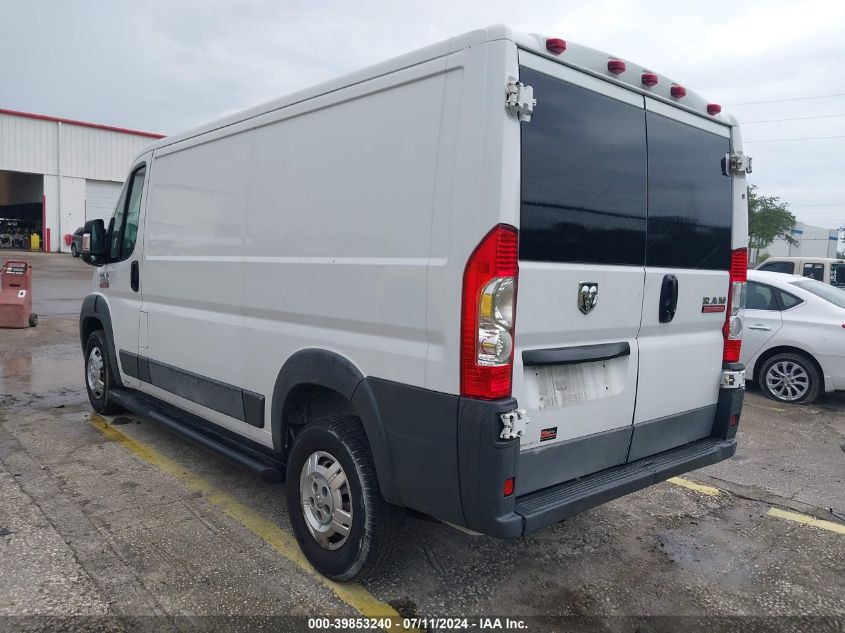 2016 Ram Promaster 1500 Low Roof VIN: 3C6TRVAG7GE117918 Lot: 39853240