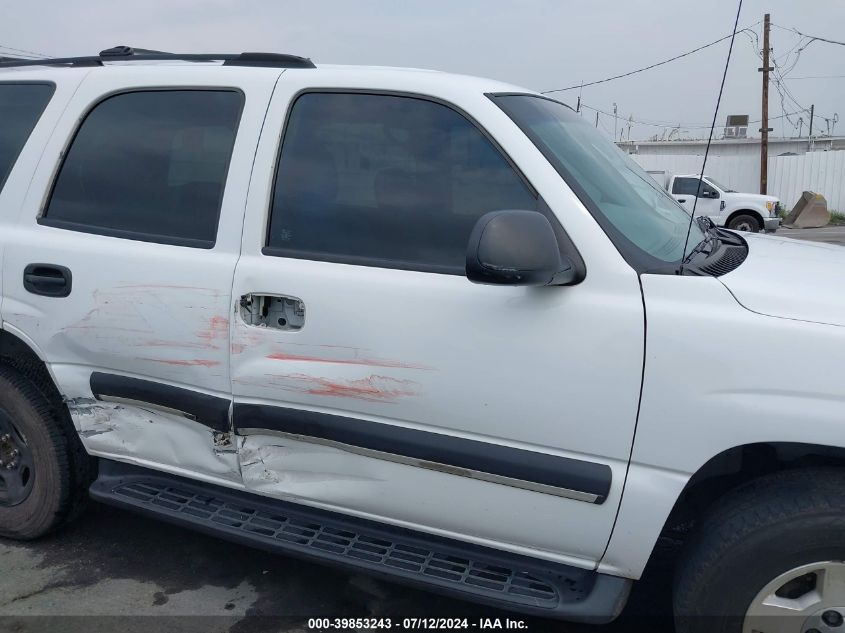 2004 Chevrolet Tahoe Ls VIN: 1GNEC13V84R157228 Lot: 39853243
