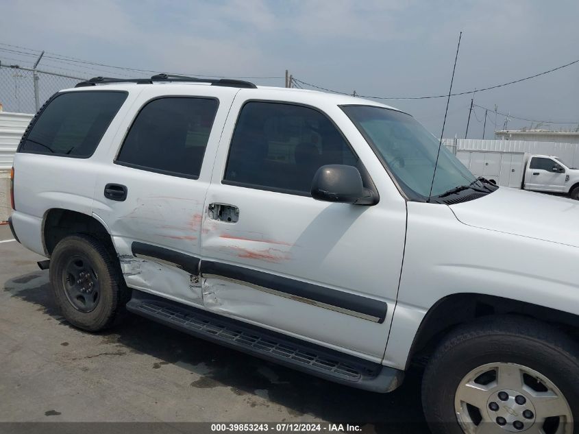 2004 Chevrolet Tahoe Ls VIN: 1GNEC13V84R157228 Lot: 39853243