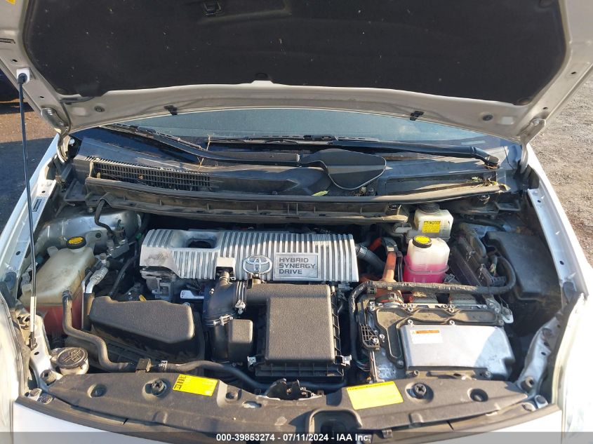 2012 Toyota Prius Two VIN: JTDKN3DU6C5433001 Lot: 39853274